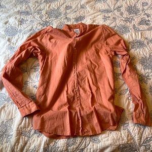 Zara relaxed fit button down shirt
